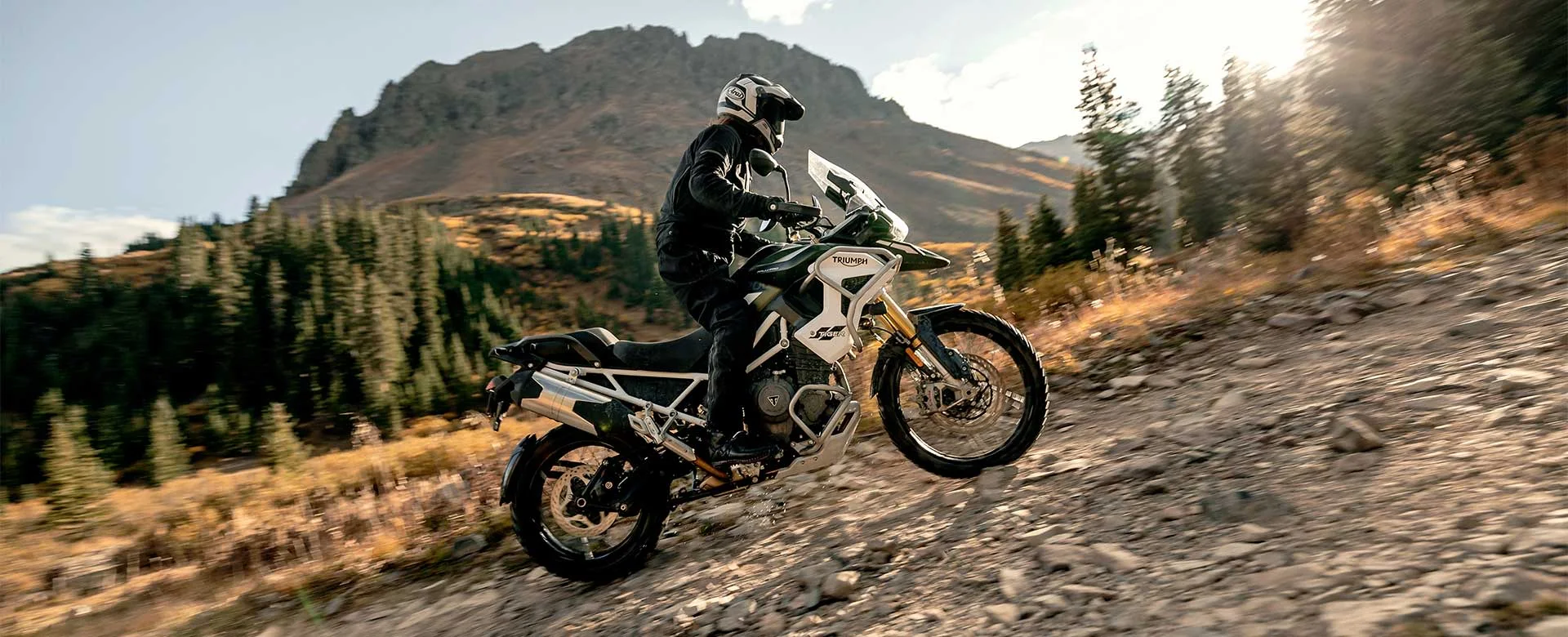 Triumph adventure motocikl na terenu