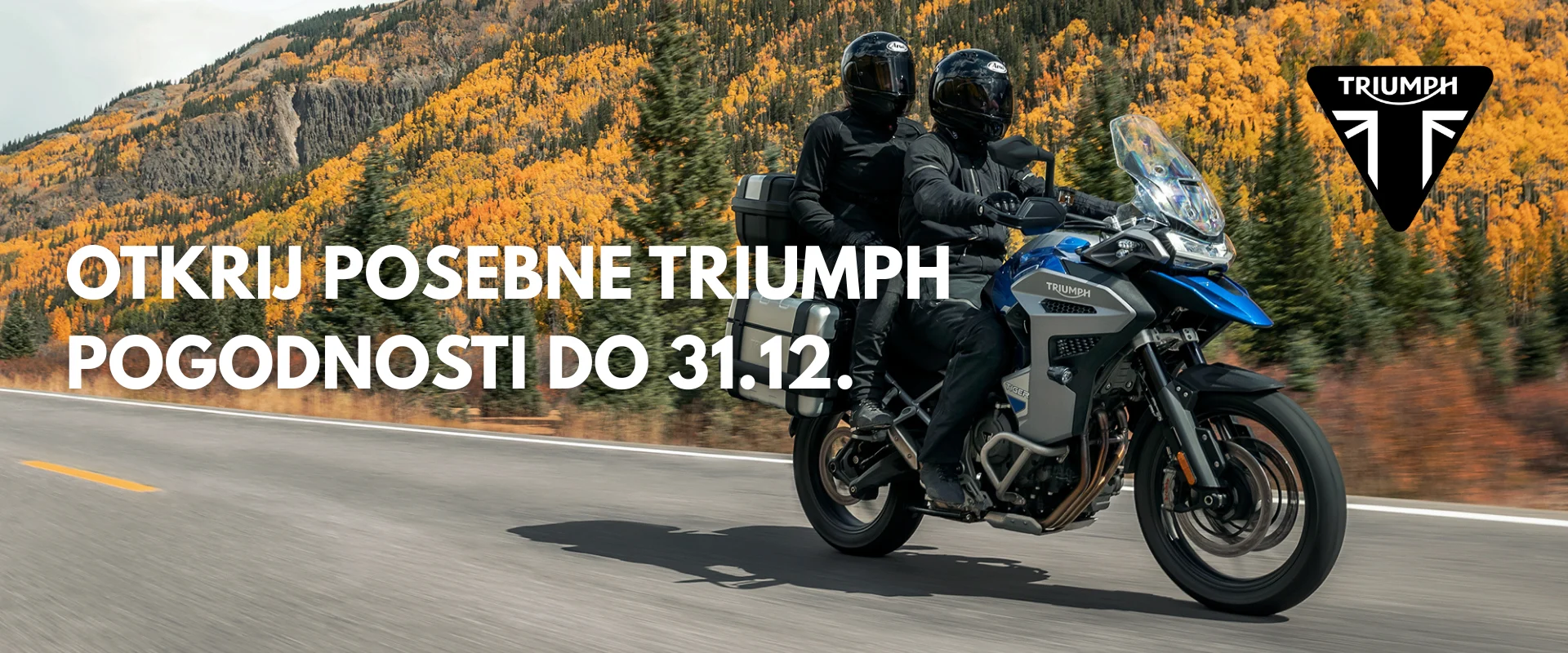 Jesenska Triumph ponuda – premium pogodnosti do kraja godine