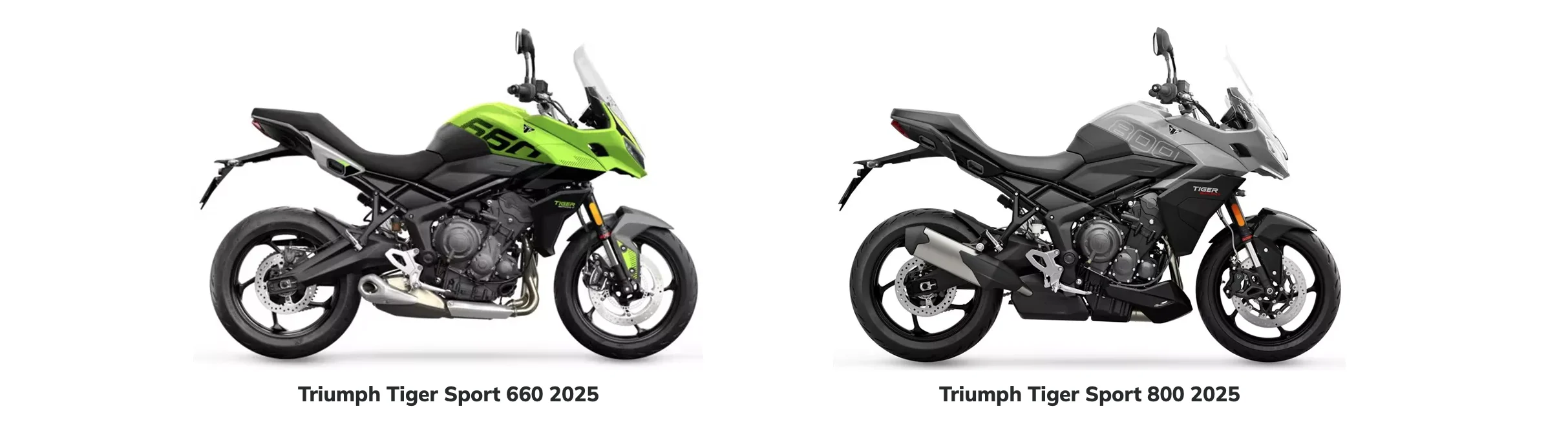 Triumph Tiger Sport 800 vs Triumph Tiger Sport 660