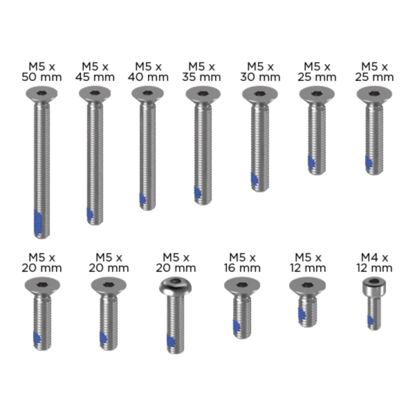Quad Lock zamjenski komplet vijaka