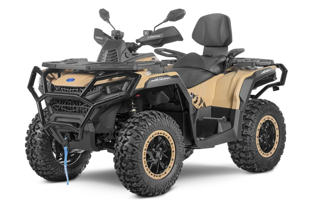 Landforce 1000L EPS - Matt Sand / Black - pogled sprijeda iz kuta