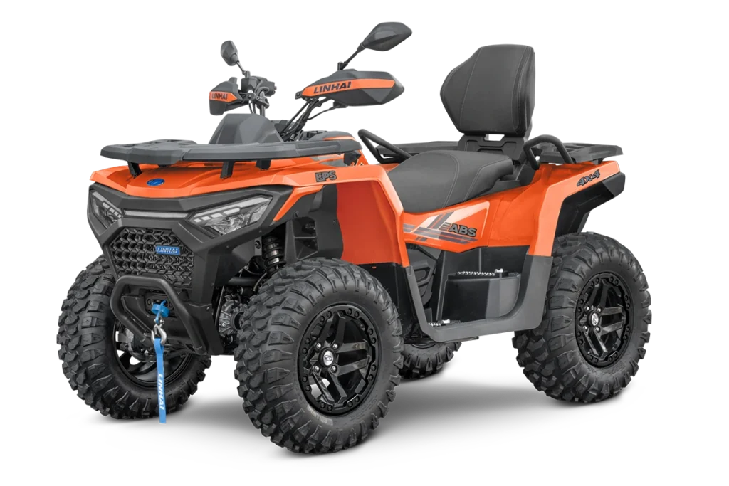 Landforce 550L EPS ABS - Orange / Black - pogled sprijeda iz kuta