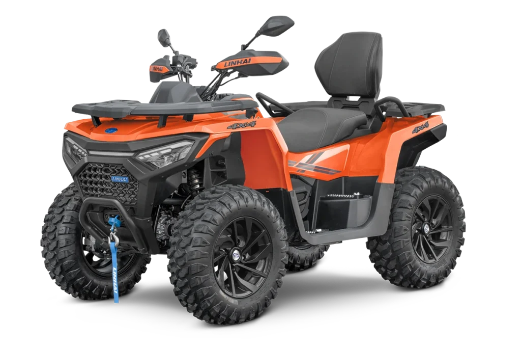 Landforce 550L - Orange / Black - pogled sprijeda iz kuta