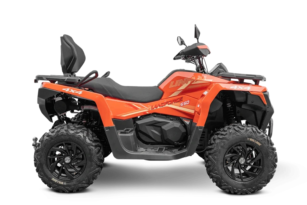 Linhai ATV Landforce 550L, Orange / Black, službeni vanjski kut 6