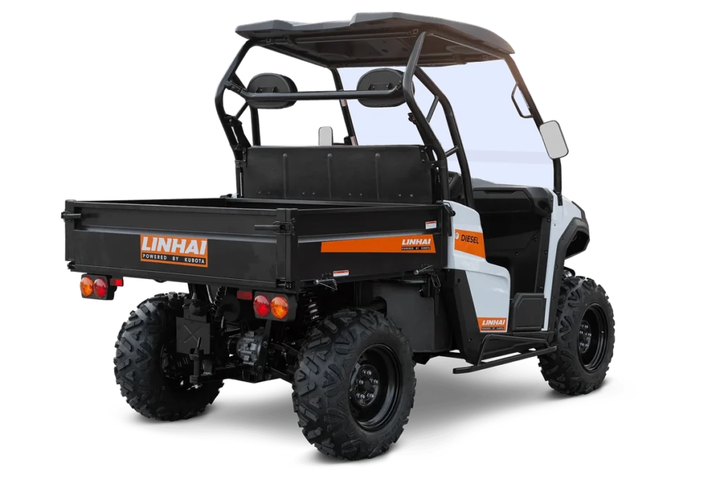 Linhai UTV 1100 Diesel EPS, White / Black, službeni kut 5