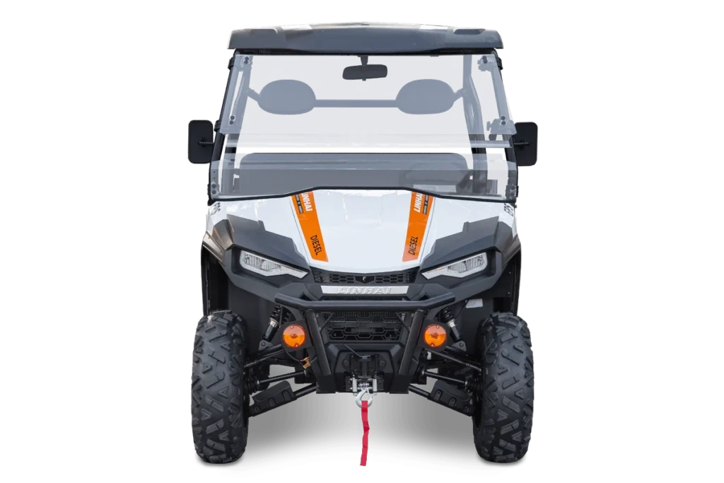 Linhai UTV 1100 Diesel EPS, White / Black, službeni kut 8
