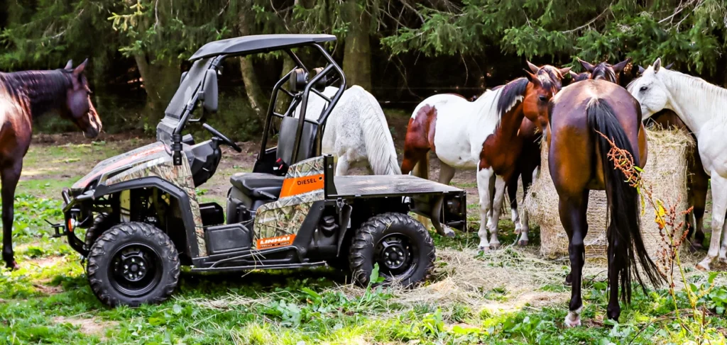 Linhai UTV 1100 Diesel EPS - Kipajući teretni sanduk